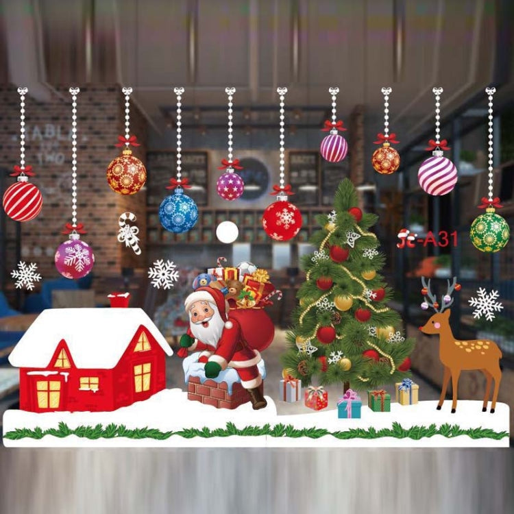 Christmas Decoration Window Stickers Wall Stickers Shopping Mall Supermarket Window Decoration