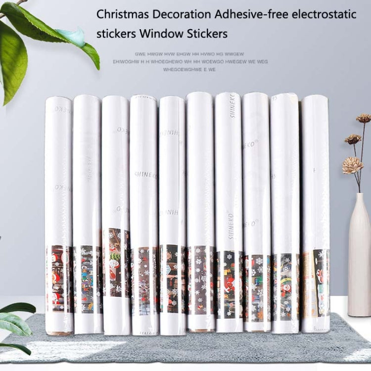 Christmas Decoration Window Stickers Wall Stickers Shopping Mall Supermarket Window Decoration