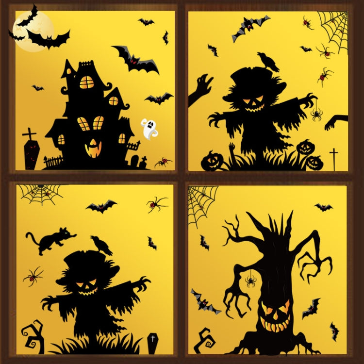 Halloween Decoration Static Wall Stickers