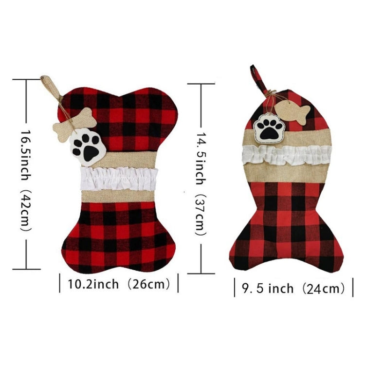 Christmas Sock Gift Bag Ornament
