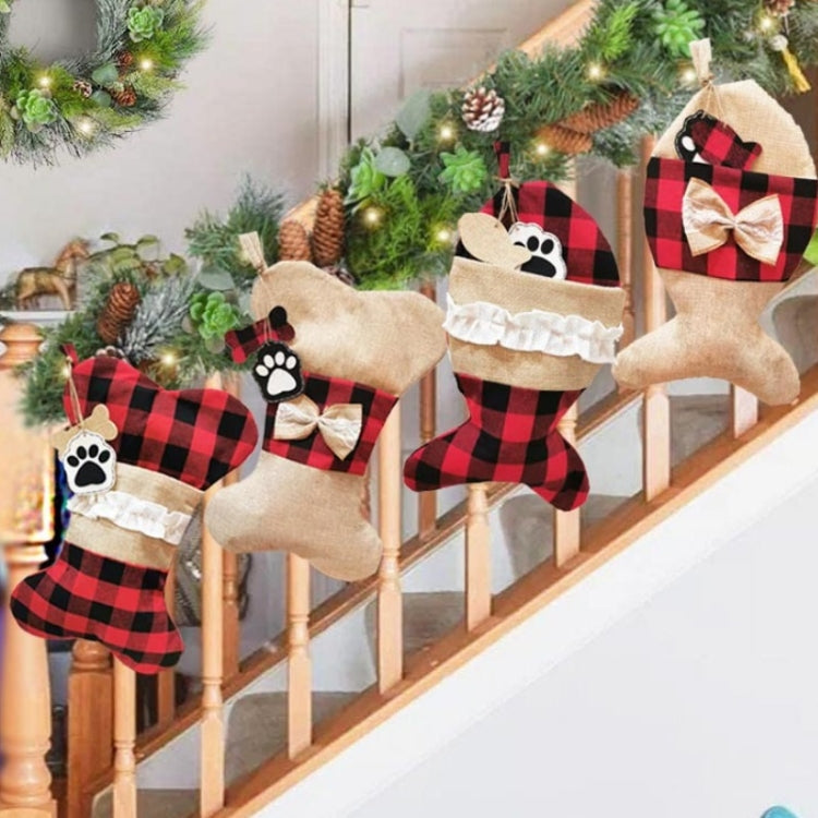 Christmas Sock Gift Bag Ornament