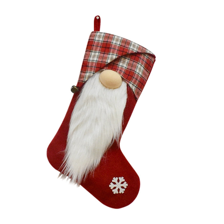 Christmas Sock Decoration Pendant Children Gift Christmas Tree Candy Bag