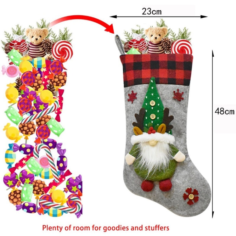 Christmas Faceless Doll Decoration Pendant Cartoon Children Gift Candy Bag