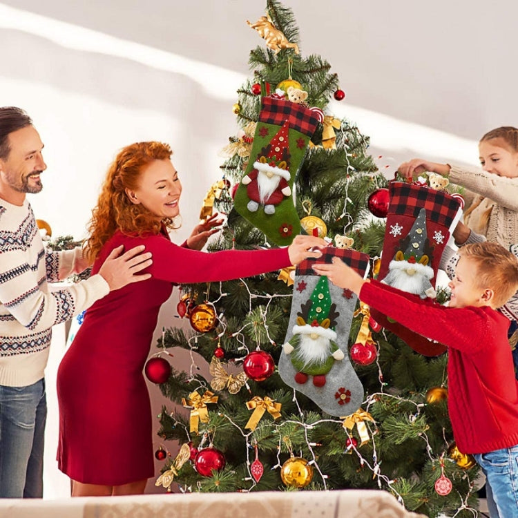 Christmas Faceless Doll Decoration Pendant Cartoon Children Gift Candy Bag