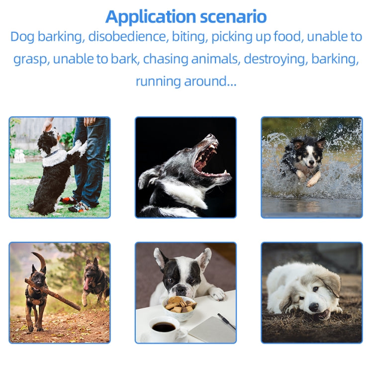 L-818 500M Dog Training Device Rechargeable Remote Control Pet Bark Stopper