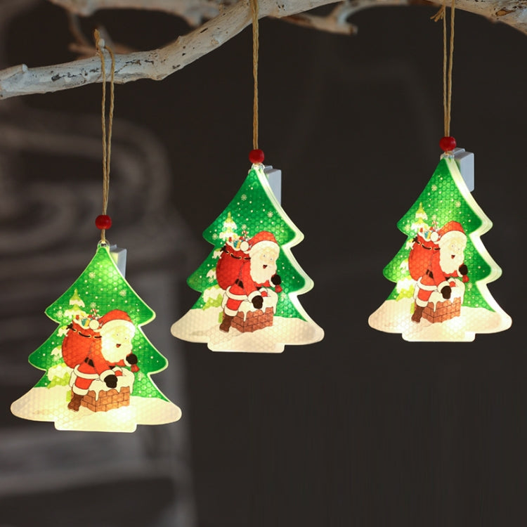 3 PCS / Set Christmas Decoration Lights LED Window Holiday Decoration Small Lanterns