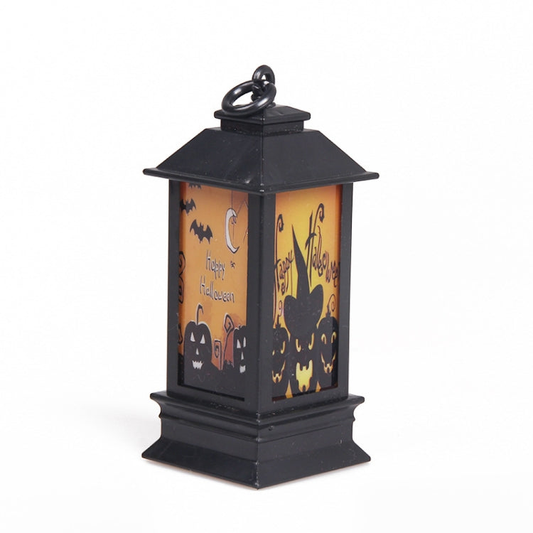 4 PCS Halloween Window Decoration Props Fecoration Small Oil Lamp Wind Lamp Luminous Ornaments