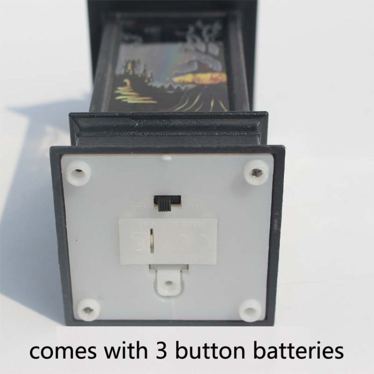 2 PCS Halloween Decoration Props LED Portable Small Wind Lantern