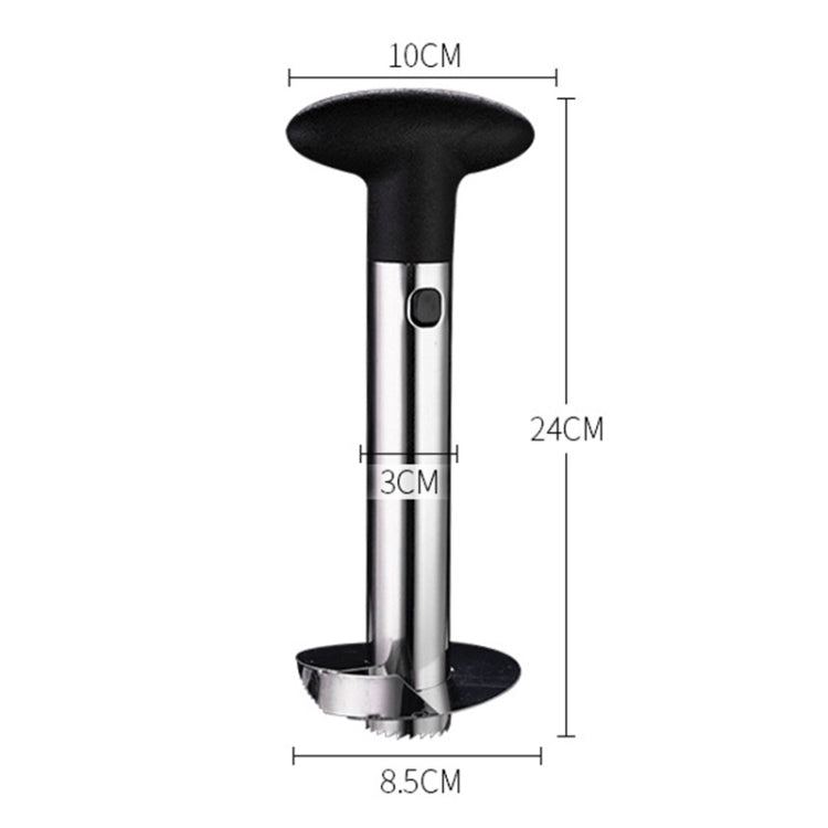 2 PCS Stainless Steel Pineapple Peeler Slicers Fruit Cutter Kitchen Tools