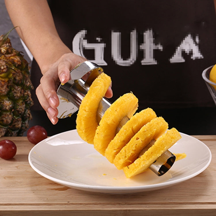 2 PCS Stainless Steel Pineapple Peeler Slicers Fruit Cutter Kitchen Tools