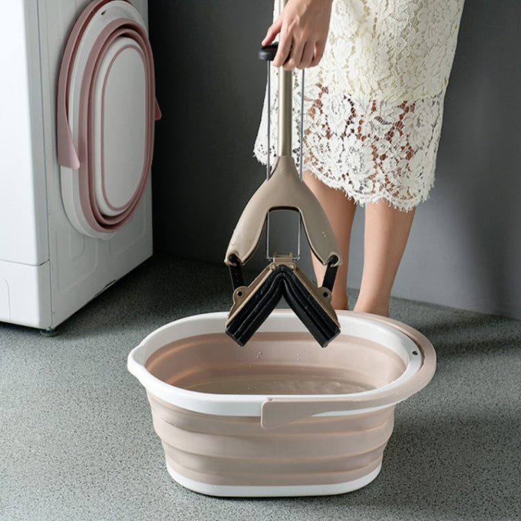 Rectangle Mop Cleaning Bucket For Household Foldable Mop Bucket
