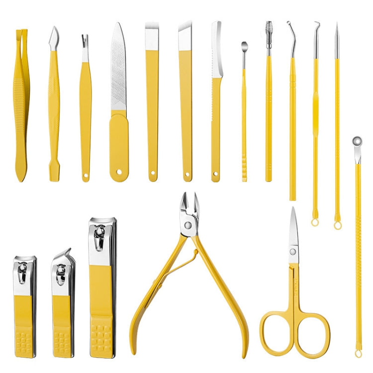 9 In 1 Nail Clipper Set Manicure Set Stainless Steel Nail Clipper Manicure Tool