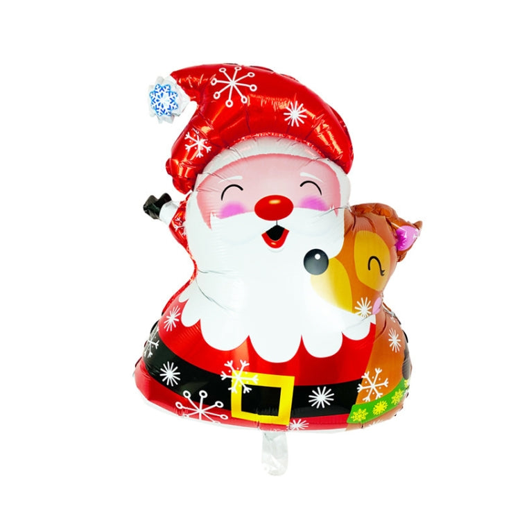 Christmas Decoration Aluminum Film Balloons, Style: Large Santa