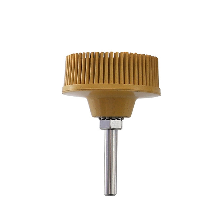 Electric Drill Disc Brush Emery Deburring Polishing Rubber Sanding Brush, Style: