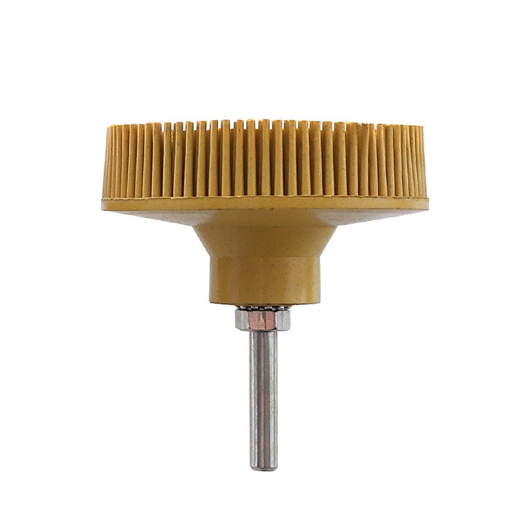 Electric Drill Disc Brush Emery Deburring Polishing Rubber Sanding Brush, Style: