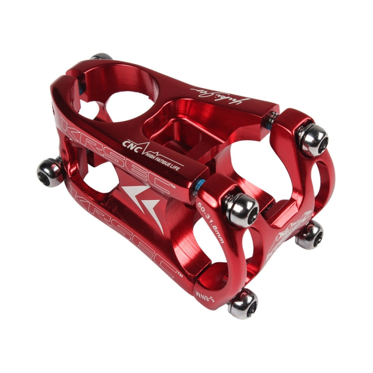 KRSEC CNC Ultra Light Short-Handed Mountain Bike Aluminum Alloy 50mm Riser