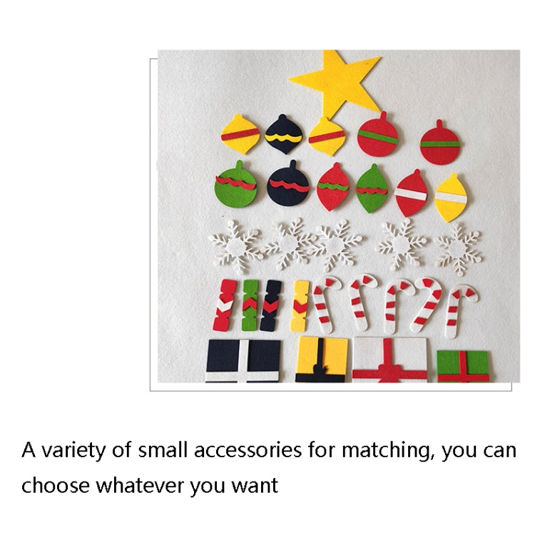 Handmade Felt Christmas Tree Decoration Children DIY Christmas Decorations, Style: