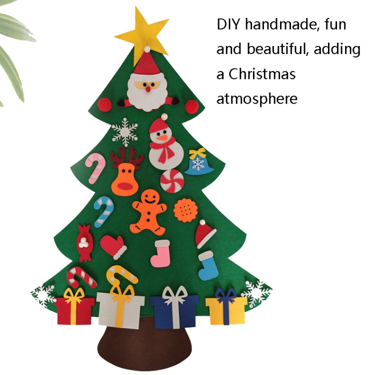 Handmade Felt Christmas Tree Decoration Children DIY Christmas Decorations, Style: