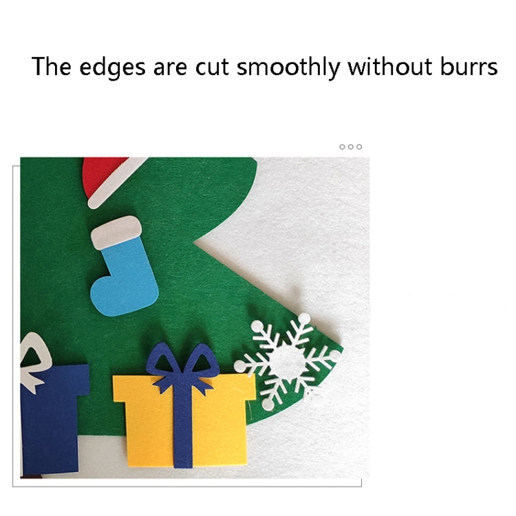 Handmade Felt Christmas Tree Decoration Children DIY Christmas Decorations, Style: