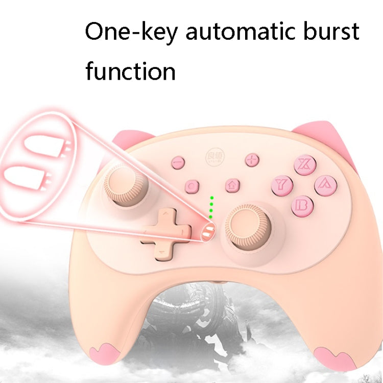 IINE Voice Wake-Up Bluetooth Handle Wireless Cat Shape Handle For Nintendo Switch