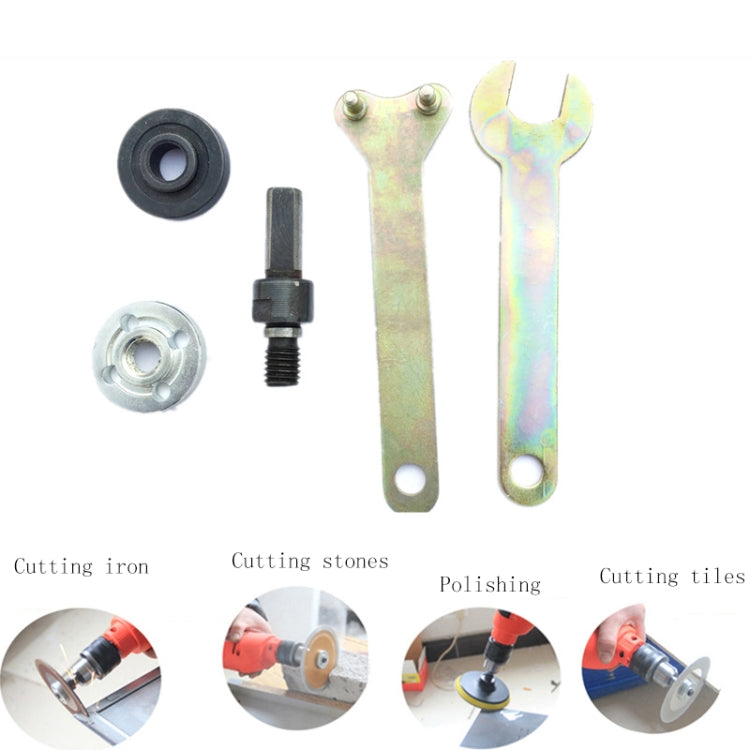 7 in 1 Hand Electric Drill Variable Angle Grinding Cutting Polishing Grinding Converter