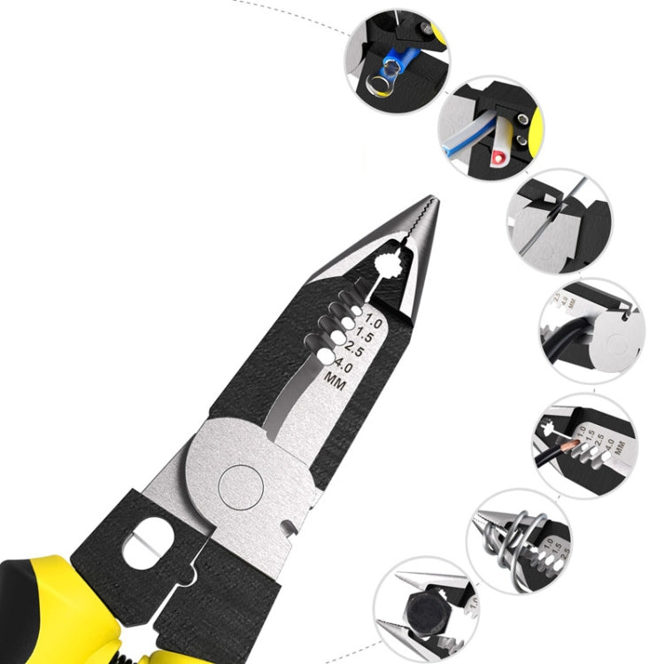 7 In 1 Multi-Function Wire Stripper Electrician Manual Tool