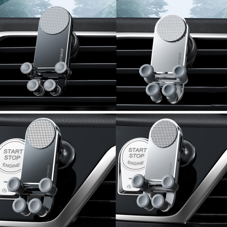 Oatsbasf Car Gravity Metal Bracket Scalable and Stable Mobile Phone Bracket Folding Screen Mobile Phone Exclusive Car Bracket