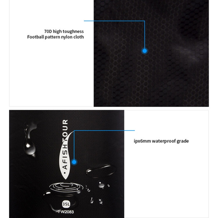 AFISHTOUR Outdoor Bunch Storage Bag Multi-Function Light Thin Waterproof Storage Bag