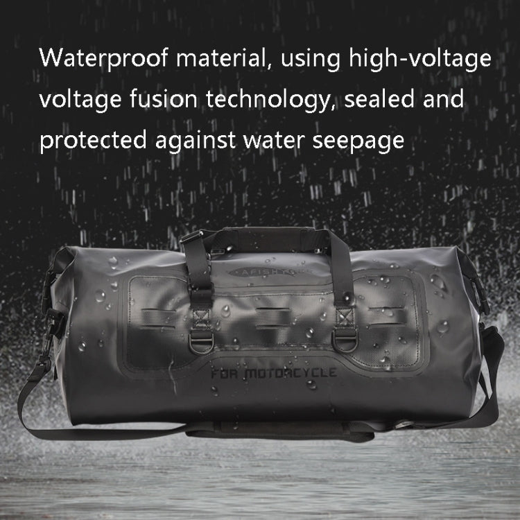 AFISHTOUR FM2031 40L Waterproof Travel Luggage Bag Large Capacity Motorcycle Rear Seat Bag