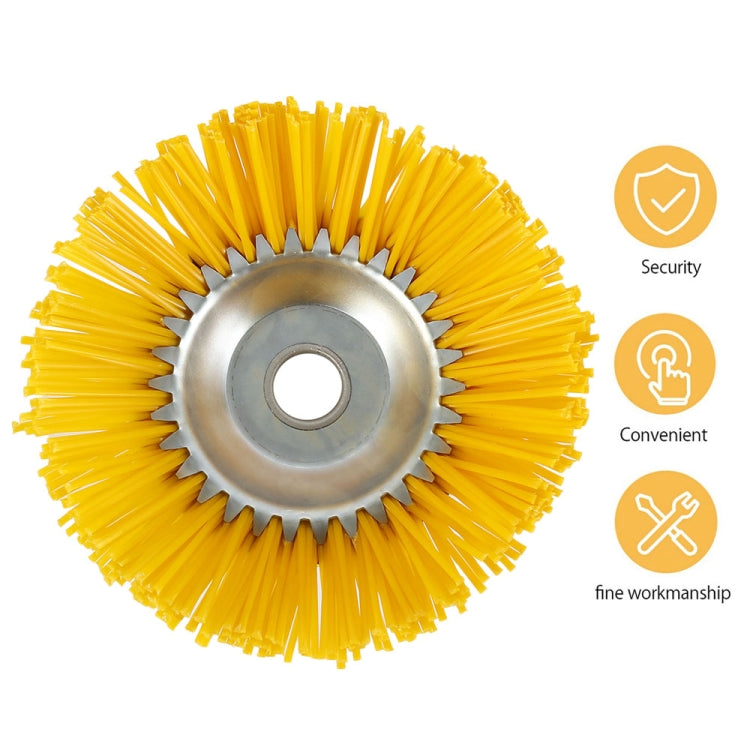 8 Inch Nylon Wire Weeding Machine Head Bowl Type Weeding Brush