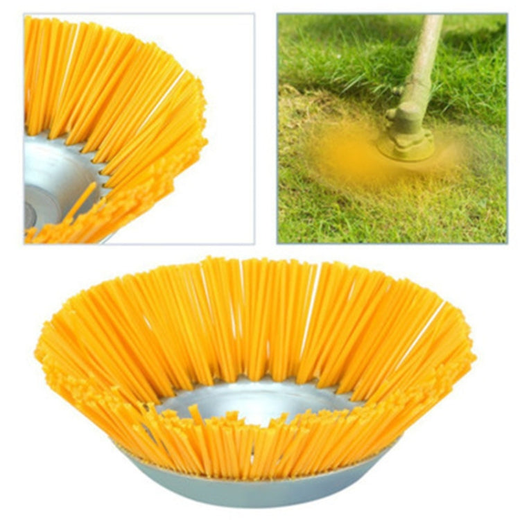 8 Inch Nylon Wire Weeding Machine Head Bowl Type Weeding Brush