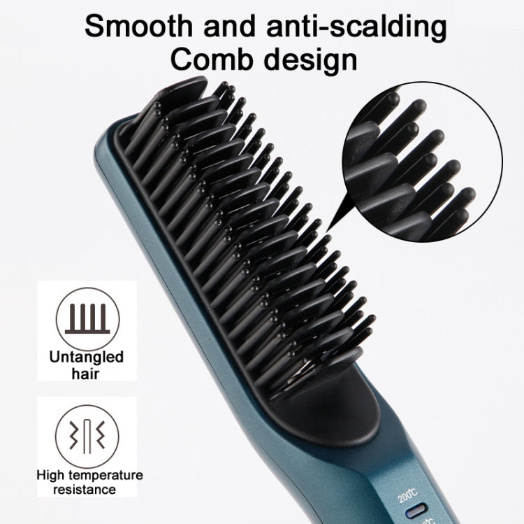 2 In 1 Curling And Straightening Dual-Use Mini Multi-Function Hair Straightener, Colour :