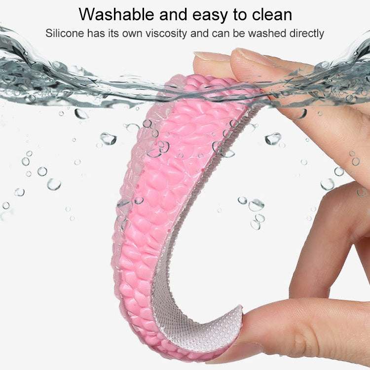 Self-Adhesive Inner Heightening Half Pad Sweat-Absorbent Breathable Shock-Absorbing Heel Casual Sports Insole