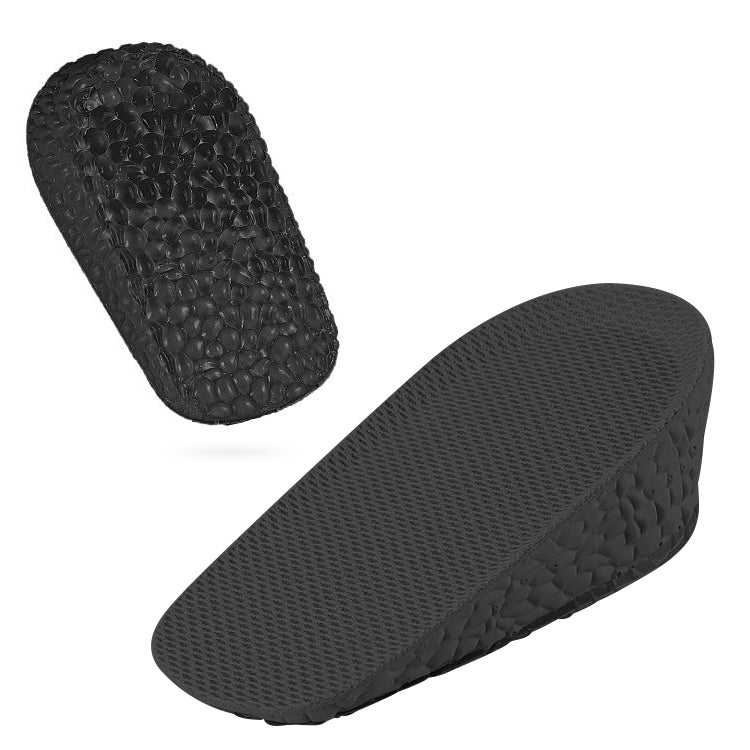 Self-Adhesive Inner Heightening Half Pad Sweat-Absorbent Breathable Shock-Absorbing Heel Casual Sports Insole