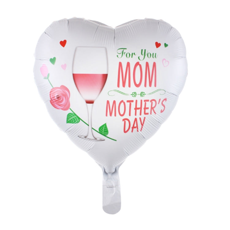 10 PCS 18 Inch  Spanish Mother Day Balloon Cartoon Shaped Aluminum Film Balloon Children Party Decoration Balloon