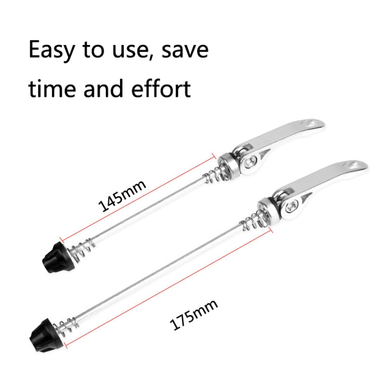 3 Sets BG-M5147 Mountain Bike Hub With Long Quick Release Lever