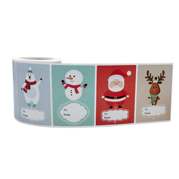 Christmas Gift Merchandise Decoration Sticker