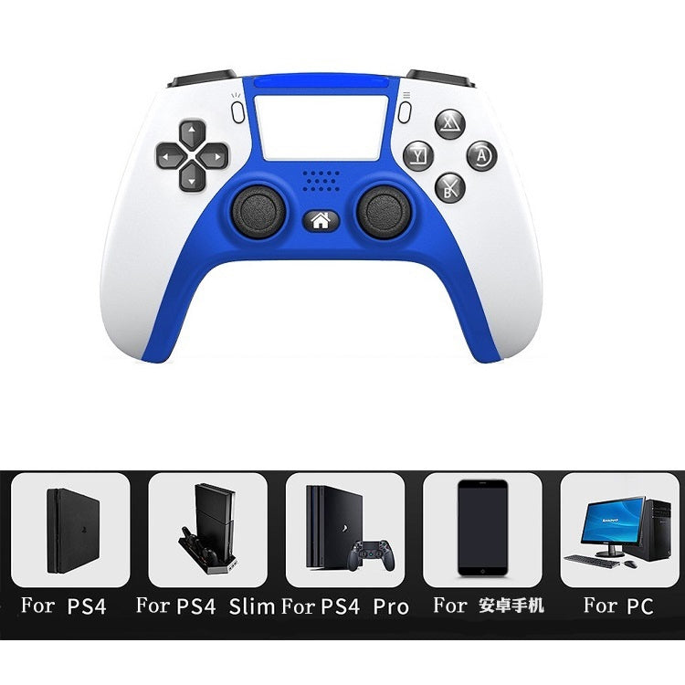 Bluetooth Wireless Six-Axis Programmable Dual-Vibration Gamepad For PS4