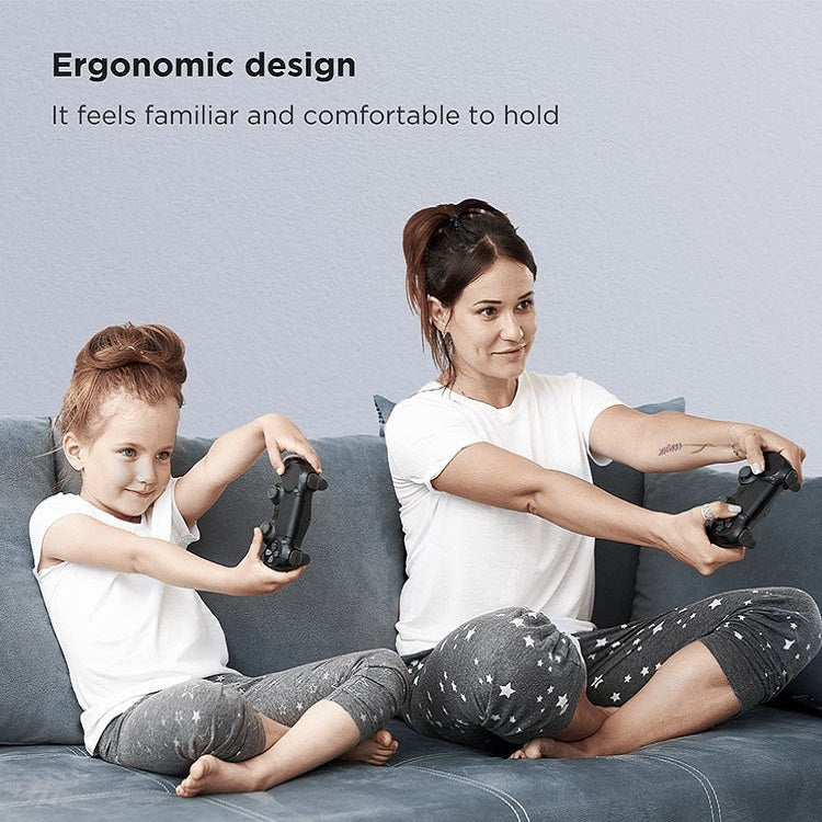 Bluetooth Wireless Six-Axis Programmable Dual-Vibration Gamepad For PS4