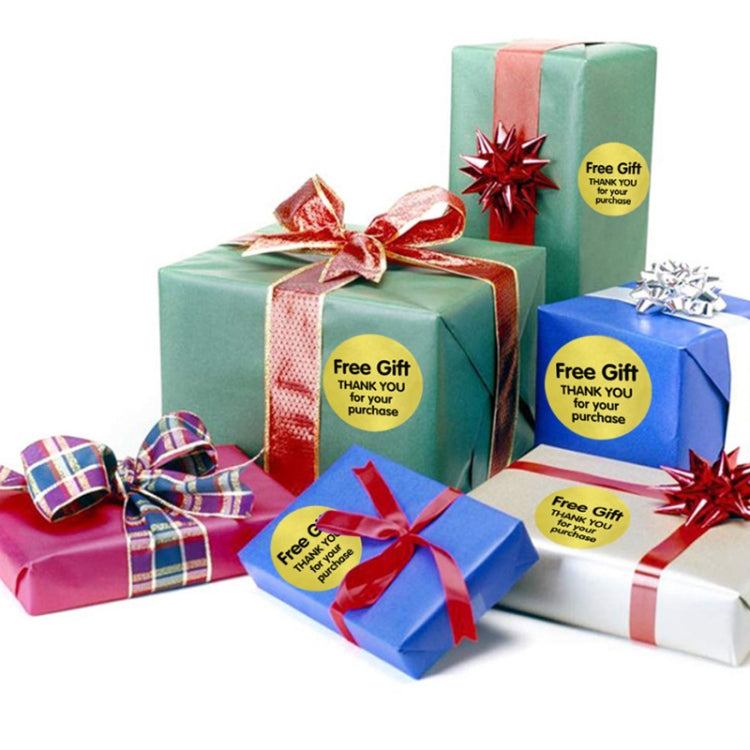 Thank You Decorative Stickers Mall Gift Stickers