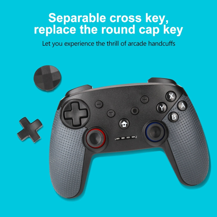 Bluetooth Wireless Gamepad  Built-In Dual Motors With TURBO Function Suitable For Switch Pro