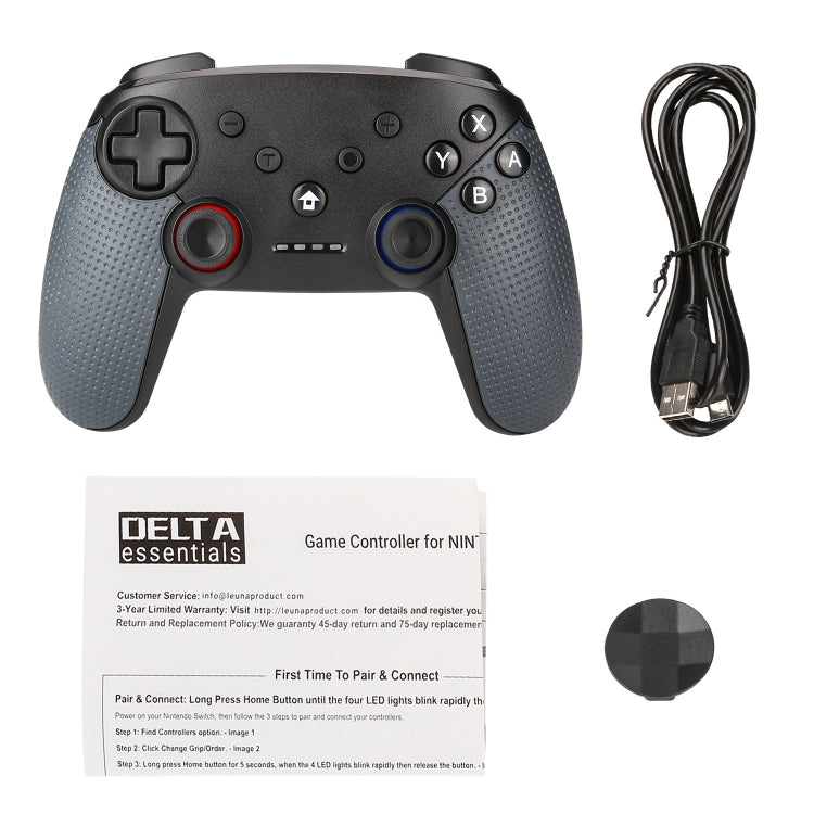 Bluetooth Wireless Gamepad  Built-In Dual Motors With TURBO Function Suitable For Switch Pro
