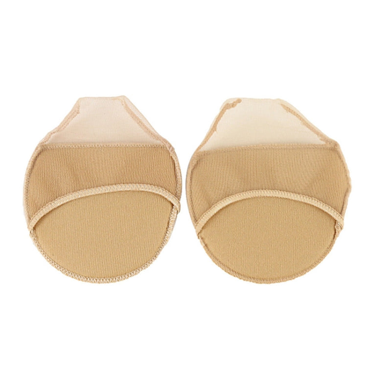 5 Pairs Invisible And Comfortable Sponge Thickened Half Pad Sweat-Absorbent And Breathable Forefoot Pad