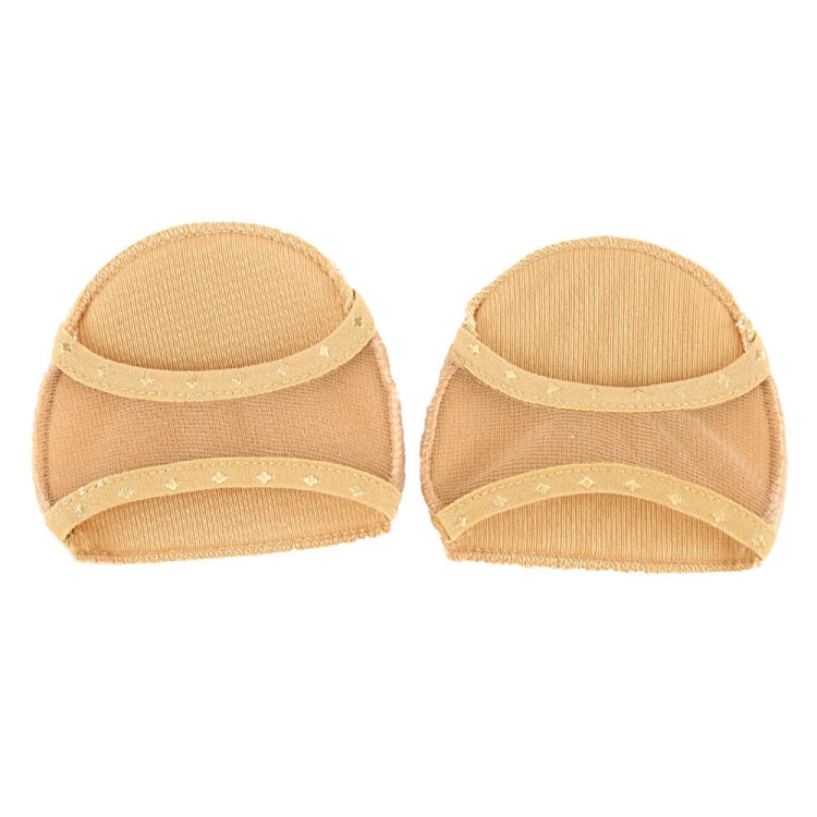 5 Pairs Invisible And Comfortable Sponge Thickened Half Pad Sweat-Absorbent And Breathable Forefoot Pad