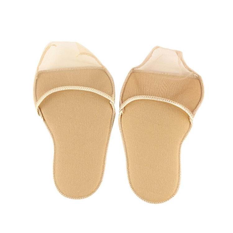 5 Pairs Invisible And Comfortable Sponge Thickened Half Pad Sweat-Absorbent And Breathable Forefoot Pad