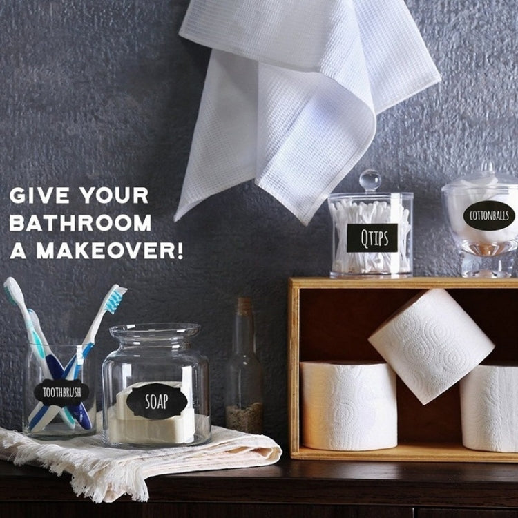 PVC Removable Waterproof Sticker Kitchen Decoration Blackboard Label