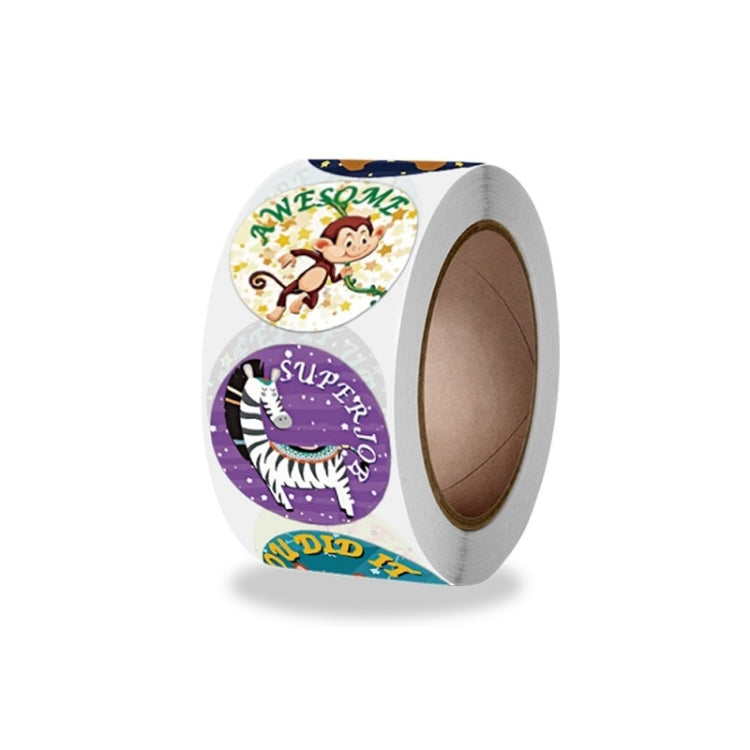 Children Roll Cute Encouragement Stickers Gift Decoration Sealing Stickers