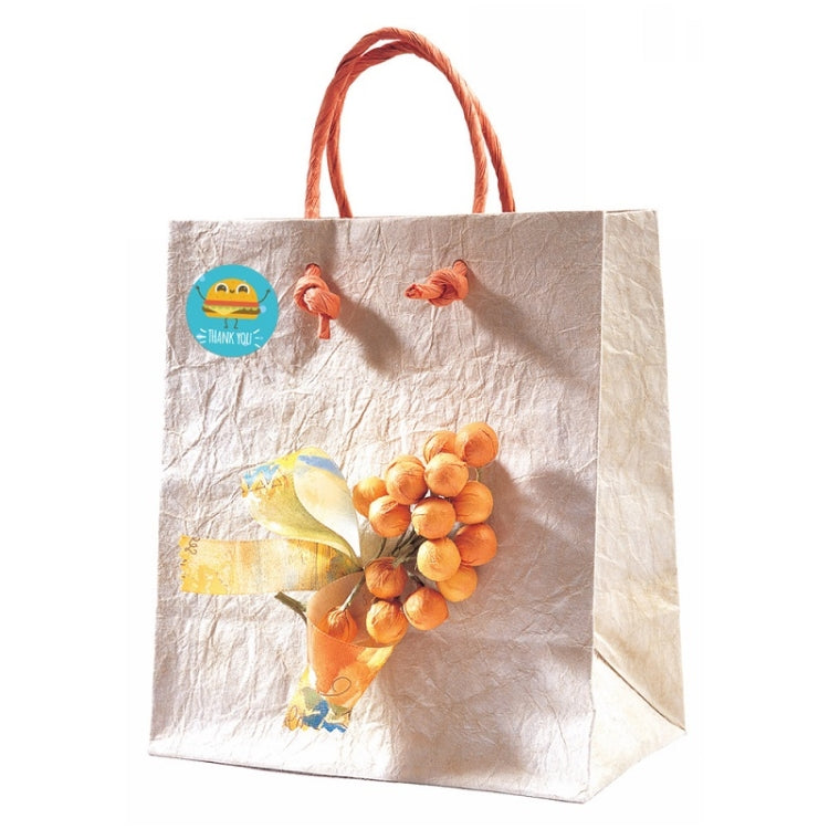 10 PCS Thank You Round Sealing Sticker Handicraft Decoration Bakery Cake Packaging Label