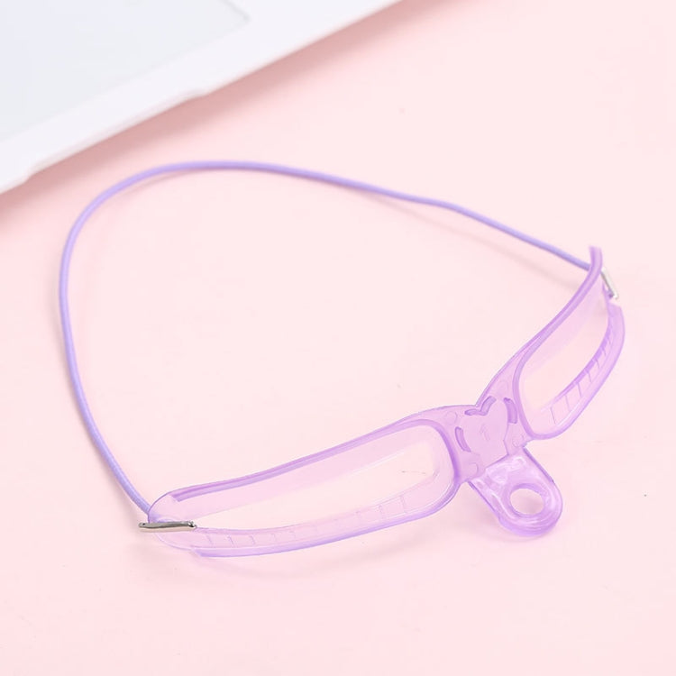 3 Sets Four-generation Eyebrow Card Hand-held Beginner Full Set of Stereo Eyebrow Card Eyebrow Drawing Aid