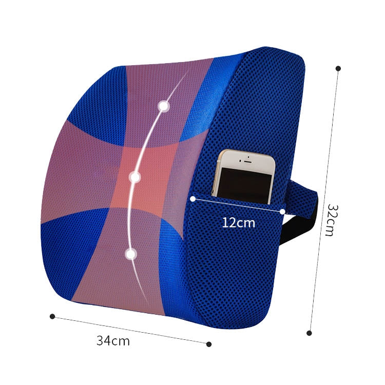 Office Waist Cushion Car Pillow With Pillow Core, Style: